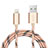 Cargador Cable USB Carga y Datos L10 para Apple iPhone Xs Max Oro