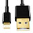 Cargador Cable USB Carga y Datos L12 para Apple iPad 10.2 (2020) Negro