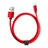 Cargador Cable USB Carga y Datos L14 para Apple iPad 10.2 (2020) Negro