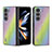 Funda Bumper Lujo Cuero y Plastico Mate Carcasa AD1 para Samsung Galaxy Z Fold5 5G