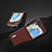 Funda Bumper Lujo Cuero y Plastico Mate Carcasa AD2 para Samsung Galaxy Z Flip5 5G