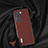 Funda Bumper Lujo Cuero y Plastico Mate Carcasa AD4 para Samsung Galaxy Z Fold5 5G