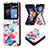 Funda Bumper Lujo Cuero y Plastico Mate Carcasa BF1 para Samsung Galaxy Z Flip5 5G