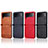 Funda Bumper Lujo Cuero y Plastico Mate Carcasa BY1 para Samsung Galaxy Z Flip3 5G