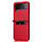 Funda Bumper Lujo Cuero y Plastico Mate Carcasa BY1 para Samsung Galaxy Z Flip3 5G