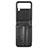 Funda Bumper Lujo Cuero y Plastico Mate Carcasa C01 para Samsung Galaxy Z Flip4 5G