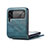 Funda Bumper Lujo Cuero y Plastico Mate Carcasa H03 para Samsung Galaxy Z Flip3 5G