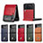 Funda Bumper Lujo Cuero y Plastico Mate Carcasa L09 para Samsung Galaxy Z Flip3 5G