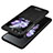 Funda Bumper Lujo Cuero y Plastico Mate Carcasa LD2 para Samsung Galaxy Z Flip5 5G