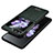 Funda Bumper Lujo Cuero y Plastico Mate Carcasa LD2 para Samsung Galaxy Z Flip5 5G