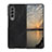 Funda Bumper Lujo Cuero y Plastico Mate Carcasa R07 para Samsung Galaxy Z Fold4 5G