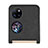 Funda Bumper Lujo Cuero y Plastico Mate Carcasa SD1 para Huawei P60 Pocket