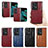 Funda Bumper Lujo Cuero y Plastico Mate Carcasa SD6 para Oppo Find N2 5G