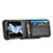 Funda Bumper Lujo Cuero y Plastico Mate Carcasa SD6 para Samsung Galaxy Z Flip5 5G