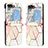 Funda Bumper Lujo Cuero y Plastico Mate Carcasa YB1 para Samsung Galaxy Z Flip5 5G