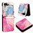 Funda Bumper Lujo Cuero y Plastico Mate Carcasa YB1 para Samsung Galaxy Z Flip5 5G