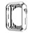 Funda Bumper Lujo Marco de Aluminio A01 para Apple iWatch 2 42mm Plata