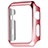 Funda Bumper Lujo Marco de Aluminio C03 para Apple iWatch 42mm Rosa