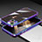 Funda Bumper Lujo Marco de Aluminio Carcasa A02 para Apple iPhone 15