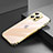 Funda Bumper Lujo Marco de Aluminio Carcasa A06 para Apple iPhone 15 Pro