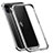 Funda Bumper Lujo Marco de Aluminio Carcasa T02 para Apple iPhone 12