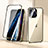 Funda Bumper Lujo Marco de Aluminio Espejo 360 Grados Carcasa LK1 para Apple iPhone 13 Pro Max