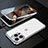 Funda Bumper Lujo Marco de Aluminio Espejo 360 Grados Carcasa M01 para Apple iPhone 15 Pro