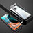 Funda Bumper Lujo Marco de Aluminio Espejo 360 Grados Carcasa M01 para Xiaomi Poco F2 Pro