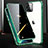 Funda Bumper Lujo Marco de Aluminio Espejo 360 Grados Carcasa M03 para Apple iPhone 13 Pro