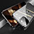 Funda Bumper Lujo Marco de Aluminio Espejo 360 Grados Carcasa M05 para Apple iPhone 15