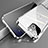 Funda Bumper Lujo Marco de Aluminio Espejo 360 Grados Carcasa M06 para Apple iPhone 15