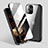 Funda Bumper Lujo Marco de Aluminio Espejo 360 Grados Carcasa M06 para Apple iPhone 15 Pro