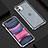 Funda Bumper Lujo Marco de Aluminio Espejo 360 Grados Carcasa M10 para Apple iPhone 11