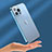 Funda Bumper Lujo Marco de Aluminio Espejo 360 Grados Carcasa M10 para Apple iPhone 13 Pro Max