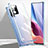 Funda Bumper Lujo Marco de Aluminio Espejo 360 Grados Carcasa P01 para Xiaomi Mi 11i 5G