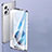 Funda Bumper Lujo Marco de Aluminio Espejo 360 Grados Carcasa P01 para Xiaomi Redmi Note 11T Pro 5G