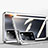 Funda Bumper Lujo Marco de Aluminio Espejo 360 Grados Carcasa P02 para Oppo A53s 5G