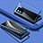 Funda Bumper Lujo Marco de Aluminio Espejo 360 Grados Carcasa P03 para Vivo V25 Pro 5G