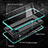Funda Bumper Lujo Marco de Aluminio Espejo 360 Grados Carcasa para Samsung Galaxy M21