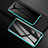 Funda Bumper Lujo Marco de Aluminio Espejo 360 Grados Carcasa para Samsung Galaxy M21