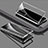 Funda Bumper Lujo Marco de Aluminio Espejo 360 Grados Carcasa para Vivo iQOO U1