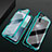 Funda Bumper Lujo Marco de Aluminio Espejo 360 Grados Carcasa T03 para Huawei Nova 6 5G