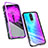 Funda Bumper Lujo Marco de Aluminio Espejo Carcasa para Oppo RX17 Pro