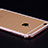 Funda Bumper Lujo Marco de Aluminio para Apple iPhone 6 Oro Rosa