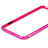 Funda Bumper Lujo Marco de Aluminio para Apple iPhone 6 Rosa Roja