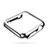 Funda Bumper Lujo Marco de Aluminio para Apple iWatch 2 42mm Plata