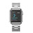 Funda Bumper Lujo Marco de Aluminio para Apple iWatch 2 42mm Plata