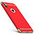 Funda Bumper Lujo Marco de Metal y Plastico C02 para Apple iPhone Xs Rojo