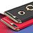 Funda Bumper Lujo Marco de Metal y Plastico Carcasa con Anillo de dedo Soporte A05 para Apple iPhone 7 Plus