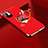 Funda Bumper Lujo Marco de Metal y Plastico Carcasa con Anillo de dedo Soporte para Xiaomi POCO M3 Pro 5G